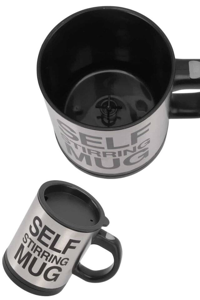 Karıştırıcı Özellikli Mikser Kupa Bardak Kompakt Taşınabilir Mug - Lisinya