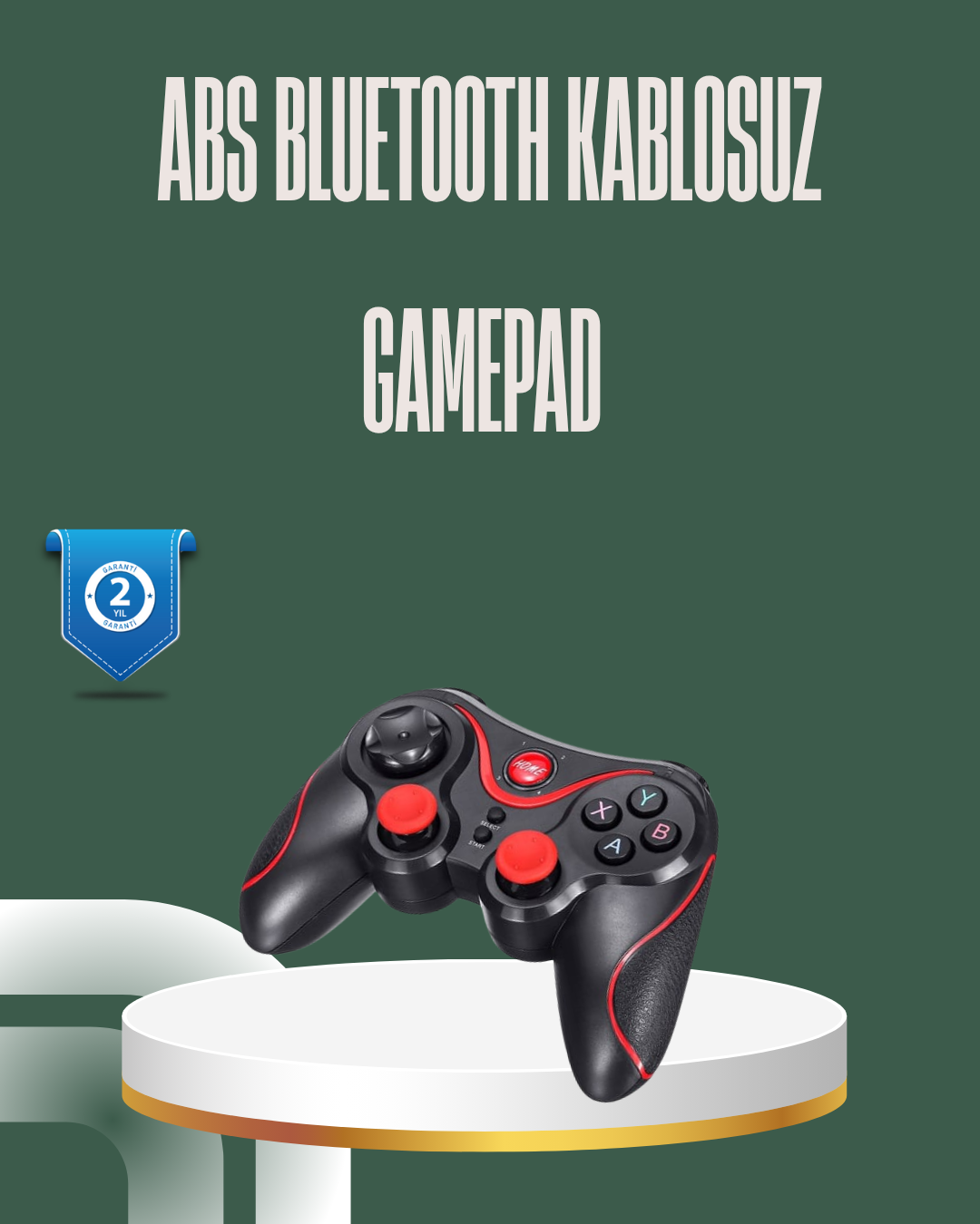 Profesyonel Oyuncu Kablosuz Gamepad Çoklu Cihaz Desteği - Lisinya