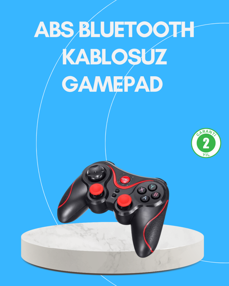 Uzun Pil Ömürlü Kablosuz Oyun Kumandası PC Telefon Tablet İçin - Lisinya