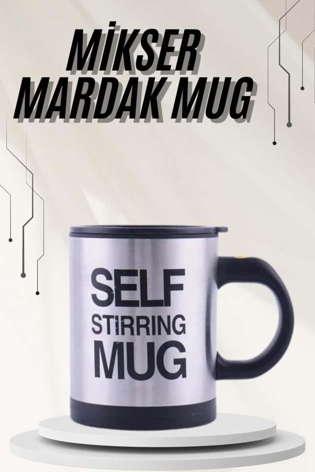 Karıştırıcı Özellikli Mikser Kupa Bardak Termos Bardak - Lisinya