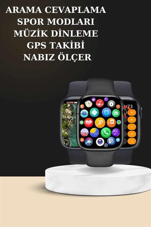 Bluetooth Bağlantılı Kablosuz Kulaklık ve Yeni Nesil Akıllı Saat 5.0 Bluetooth - Lisinya