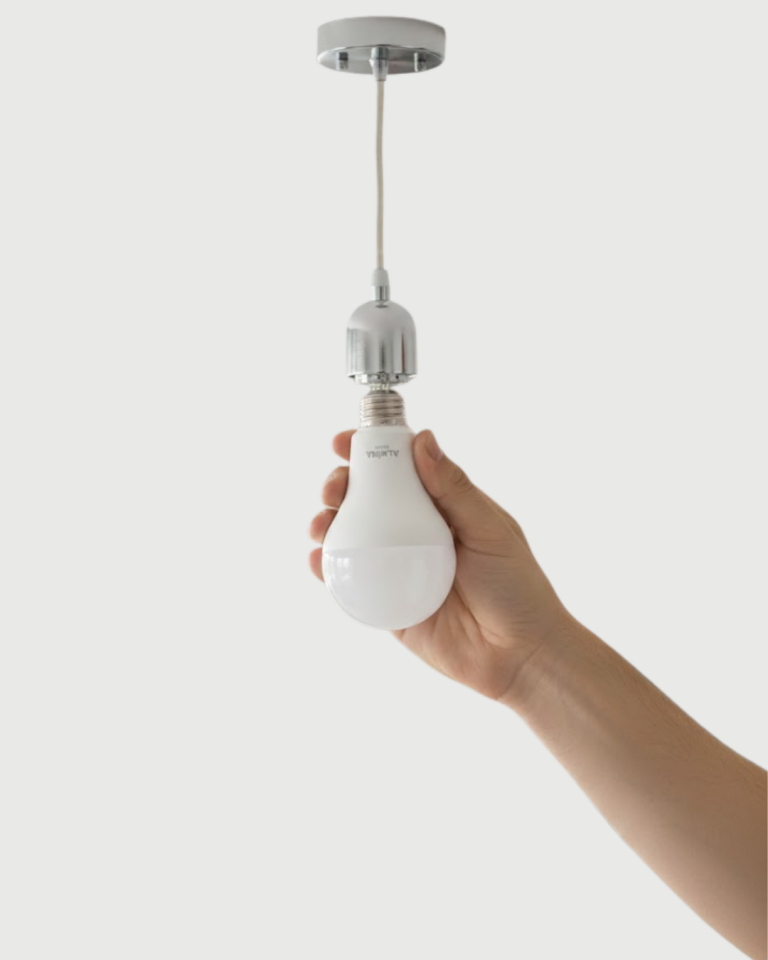 30W Şarjlı LED Ampul E27 Duy %80 Enerji Tasarruflu Soğuk Beyaz - Lisinya