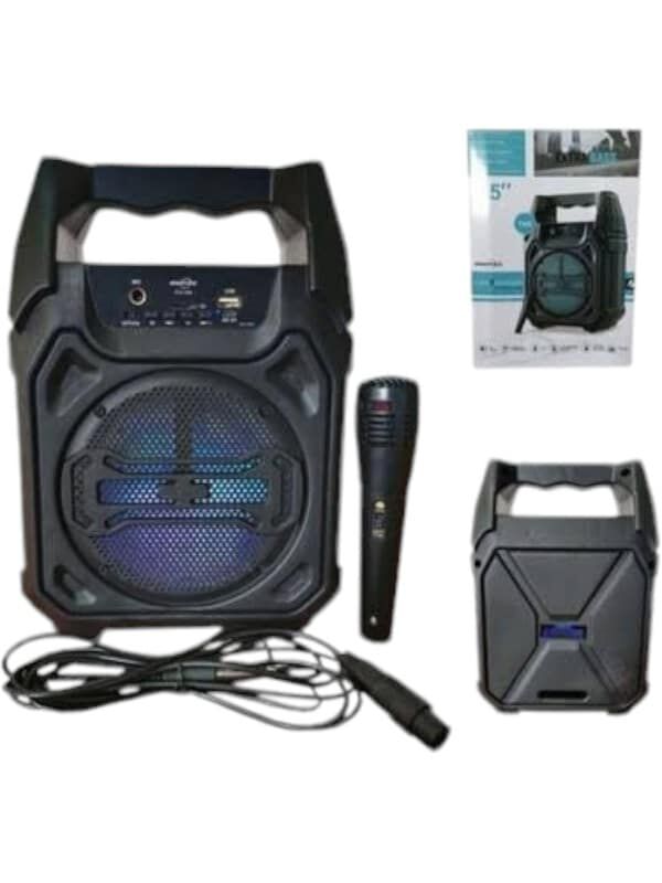 YamanHobi GTS 1283 6.5 İnç 15W Bluetooth Hoparlör Mikrofonlu Siyah