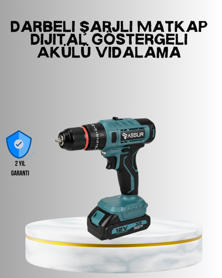 18 Parça Profesyonel Şarjlı Matkap Vidalama - Lisinya