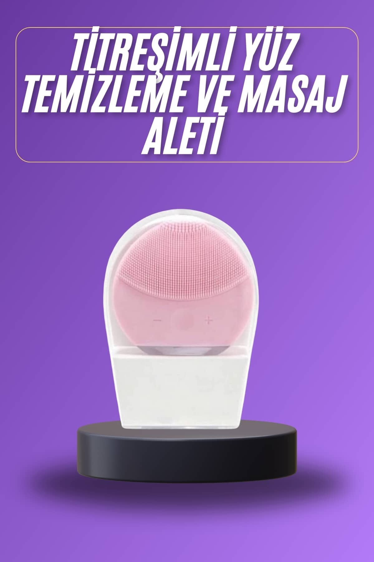 Titreşimli Yüz Masaj Aleti Titreşimli Makyaj Temizleme Cihazı - Lisinya