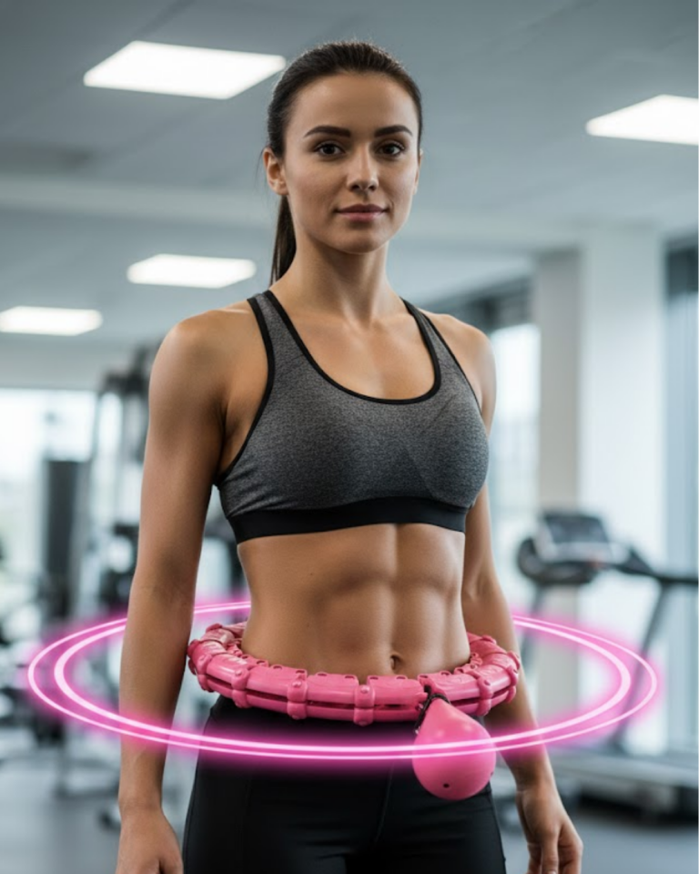 Masajlı Akıllı Hula Hoop Ayarlanabilir Fitness Çemberi - Lisinya