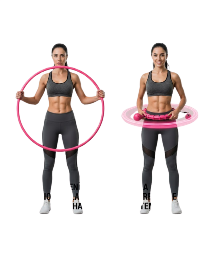 Evde Spor İçin Akıllı Hula Hoop Çemberi Bel İnceltici Mor - Lisinya