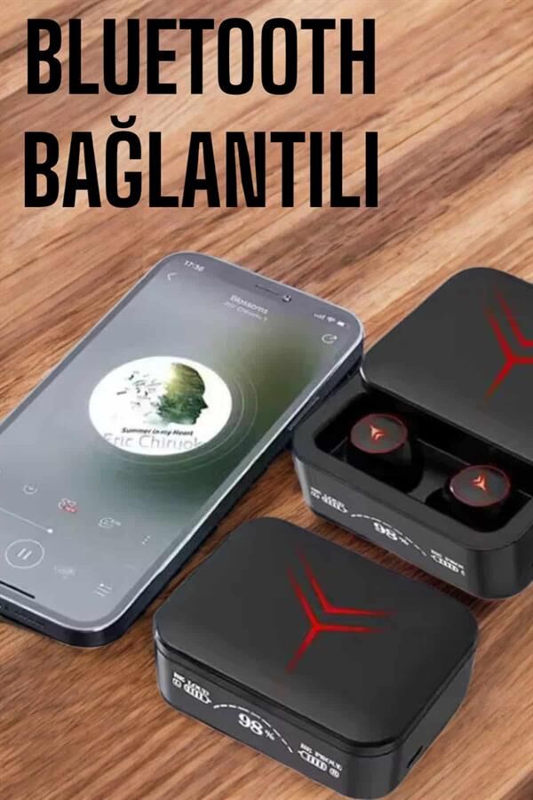 Bluetooth Kulaklık Powerbank Özelliği Yüksek Ses Kaliteli TWS Kulaklık - Lisinya
