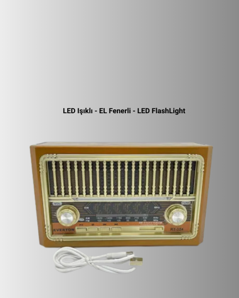 LED Fenerli Taşınabilir Bluetooth Hoparlör