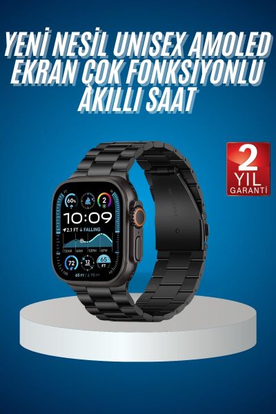Akıllı Saat 3 Kordonlu Waterproof Adımsayar, Titreşim ve GPS Özelliği - Lisinya