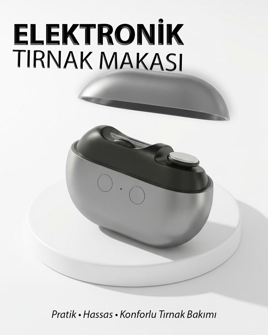 Şarjlı Elektrikli M7 Tırnak Makası Otomatik Tırnak Kesici ve Törpü