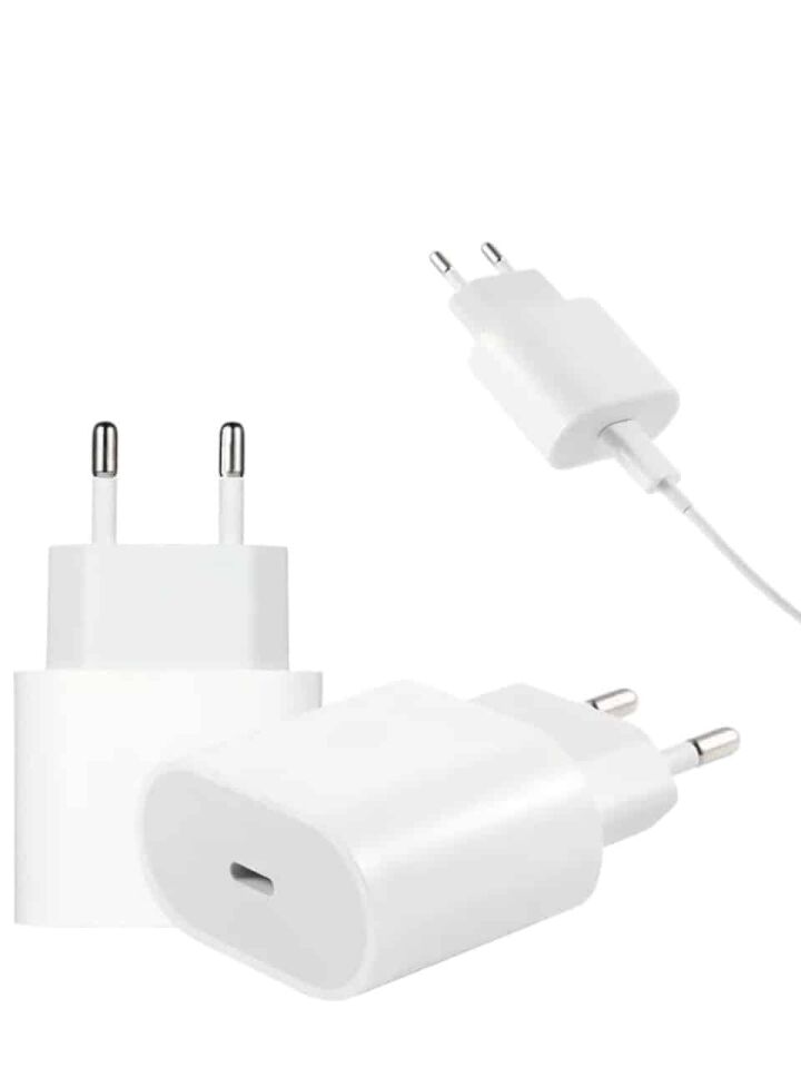 YamanHobi 20W USB-C Hızlı Şarj Adaptörü Type-C to Lightning Kablolu
