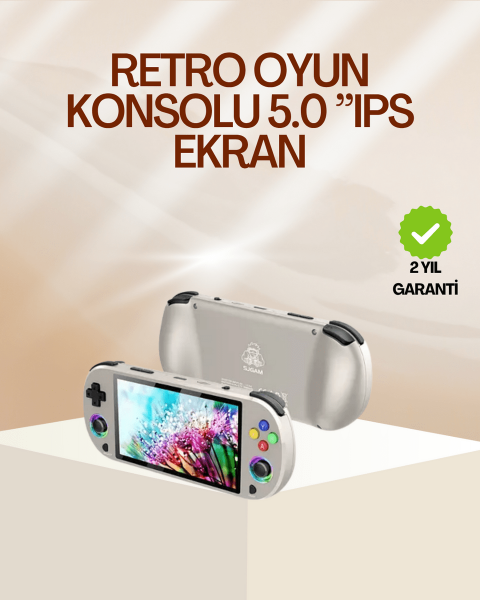 5'' IPS Ekranlı Taşınabilir Oyun Konsolu