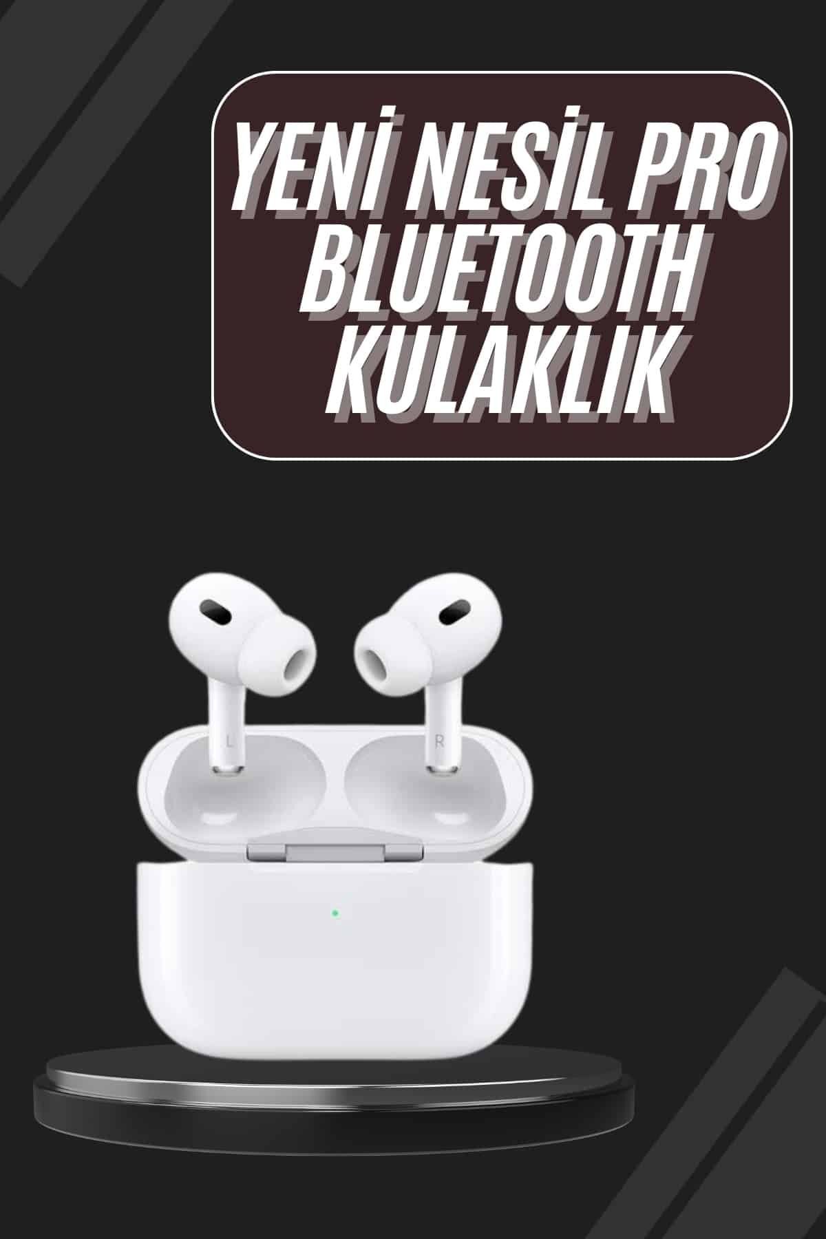 Yeni Nesil Pro Bluetooth Kulaklık Android ve İOS Uyumlu Dokunmatik Kontrol - Lisinya