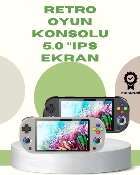 6 Saat Kullanımlı Kablosuz Oyun Konsolu