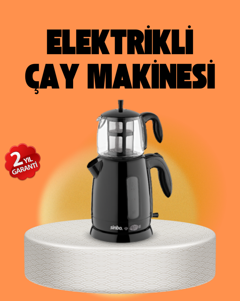 Sinbo STM 5840 Elektrikli Çay Makinesi 1800 Watt 1,7 Litre - Lisinya