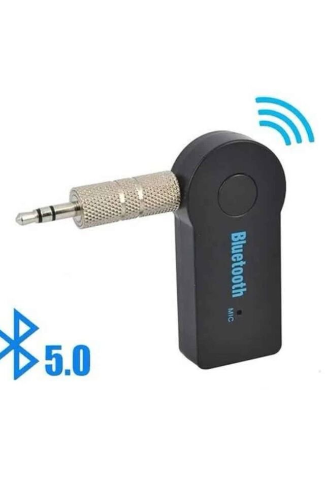 Bluetooth Araç Kiti Aux Çıkışlı  Telefon Müzik Alıcı Tüm Cihazlara Uyumlu - Lisinya