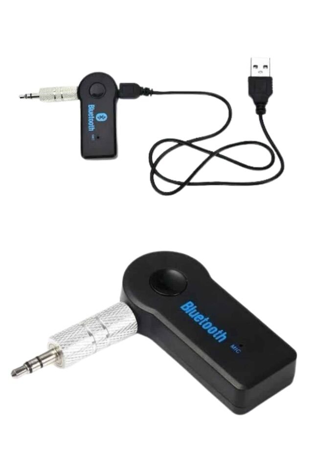 Yeni Nesil Bluetooth Aux Araç Kiti Siyah TV Tablet Telefon Araç Araba - Lisinya