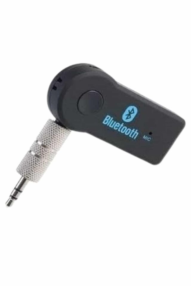 Tüm Cihazlara Uyumlu Bluetooth Aux Araç Kiti Siyah - Lisinya