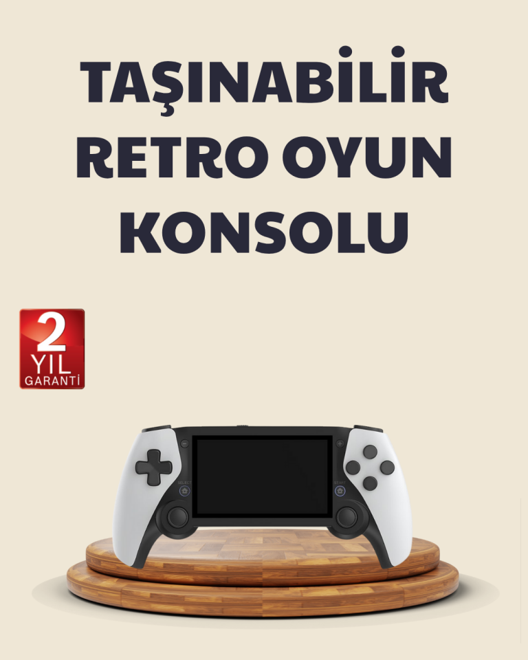 Şarjlı, Hafıza Kart Destekli Oyun Konsolu - Lisinya