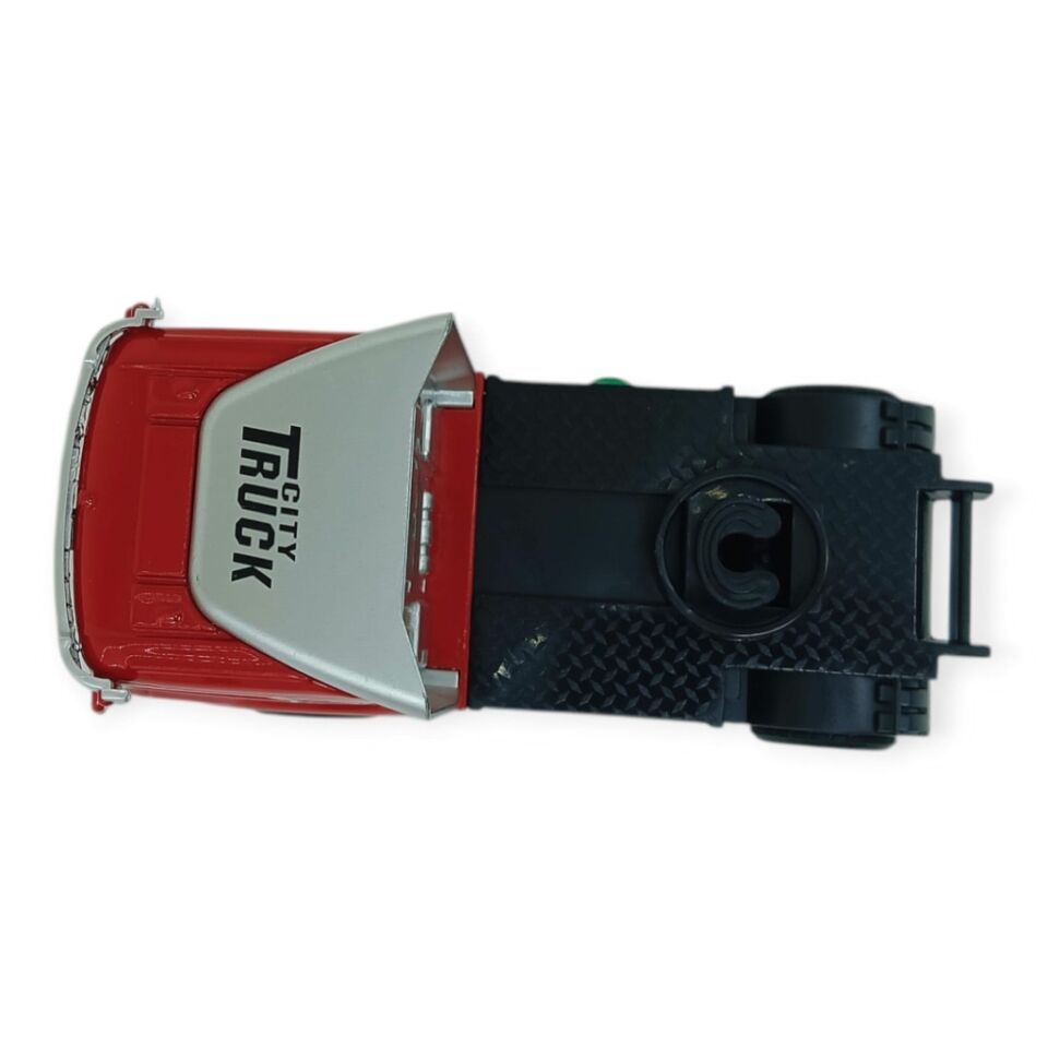 Çekbırak Metal Tır Kafası 12 cm - Kırmızı (Lisinya)
