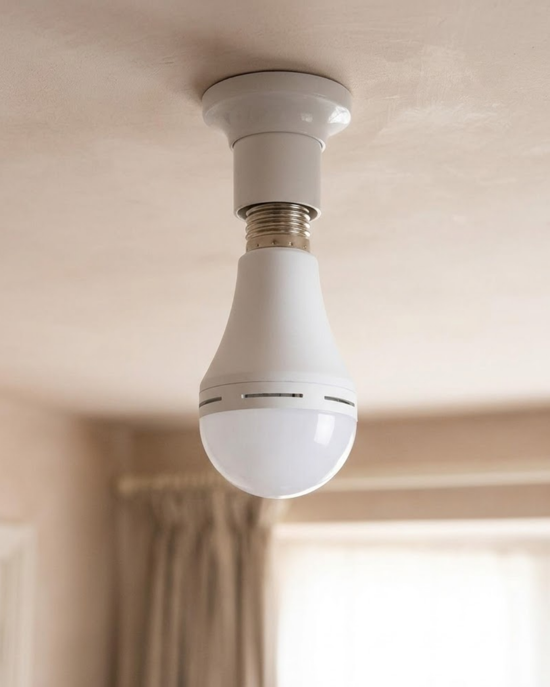 Enerji Tasarruflu Şarjlı Ampul 35W Soğuk Beyaz E27 Duy Yüksek Performans - Lisinya