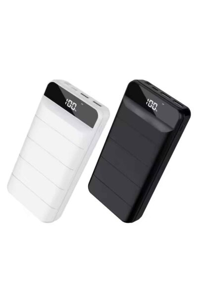 Hızlı Taşınabilir 50.000 Mah Powerbank Led Ekran Android ve İOS Uyumlu Yeni Nesil