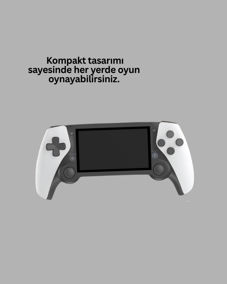 3D Ekranlı Mini Oyun Konsolu + Multimedya - Lisinya