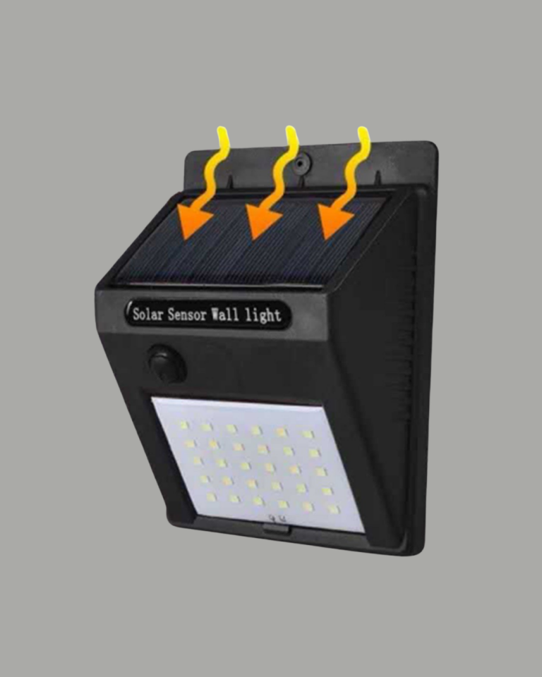 Hareket Sensörlü Güneş Enerjili Dış Mekan LED Lamba 100/144 LED - Lisinya