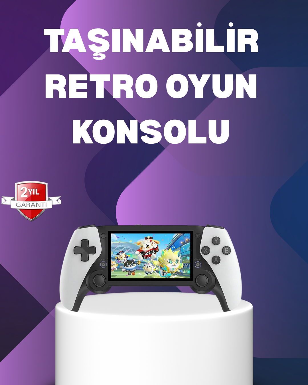 64GB Hafızalı Emülatör Destekli Oyun Konsolu - Lisinya