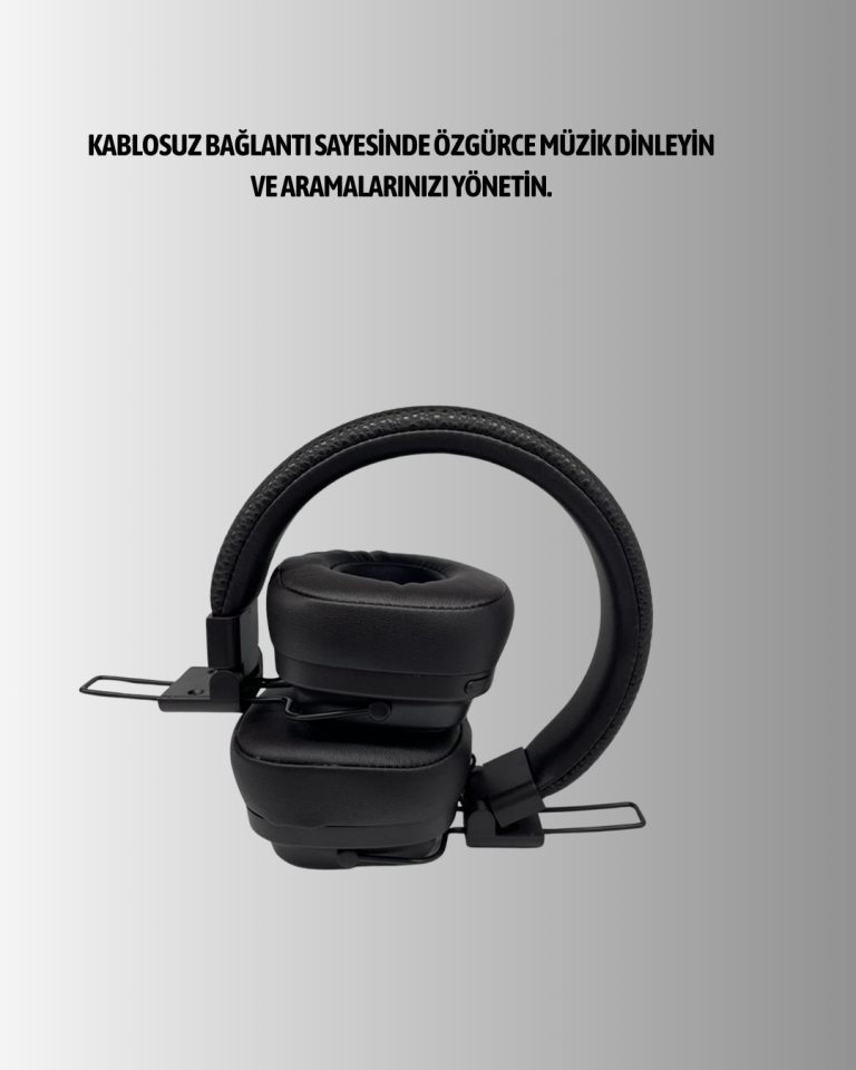 Uzun Süreli Rahat Kullanım İçin Kablosuz Bluetooth Kulaklık - Lisinya
