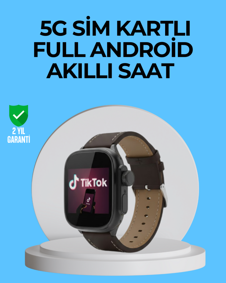 Kamera Özellikli Akıllı Saat Play Store Destekli - Lisinya