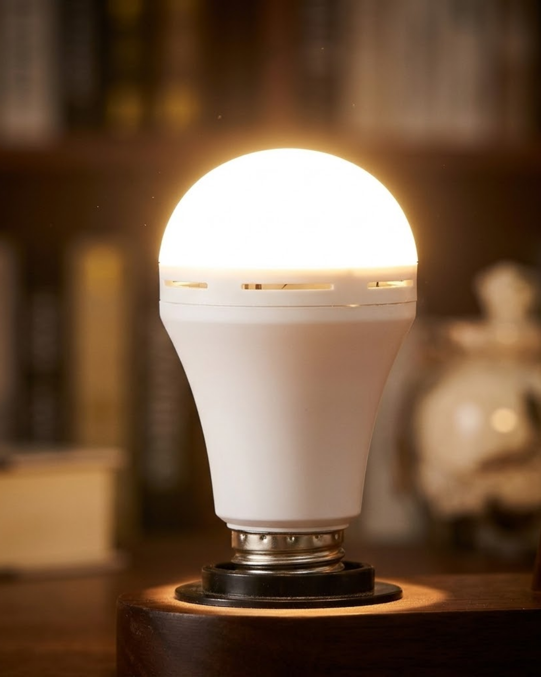 Şarj Edilebilir LED Ampul 35 Watt Soğuk Beyaz Uzun Ömürlü Tasarruflu - Lisinya