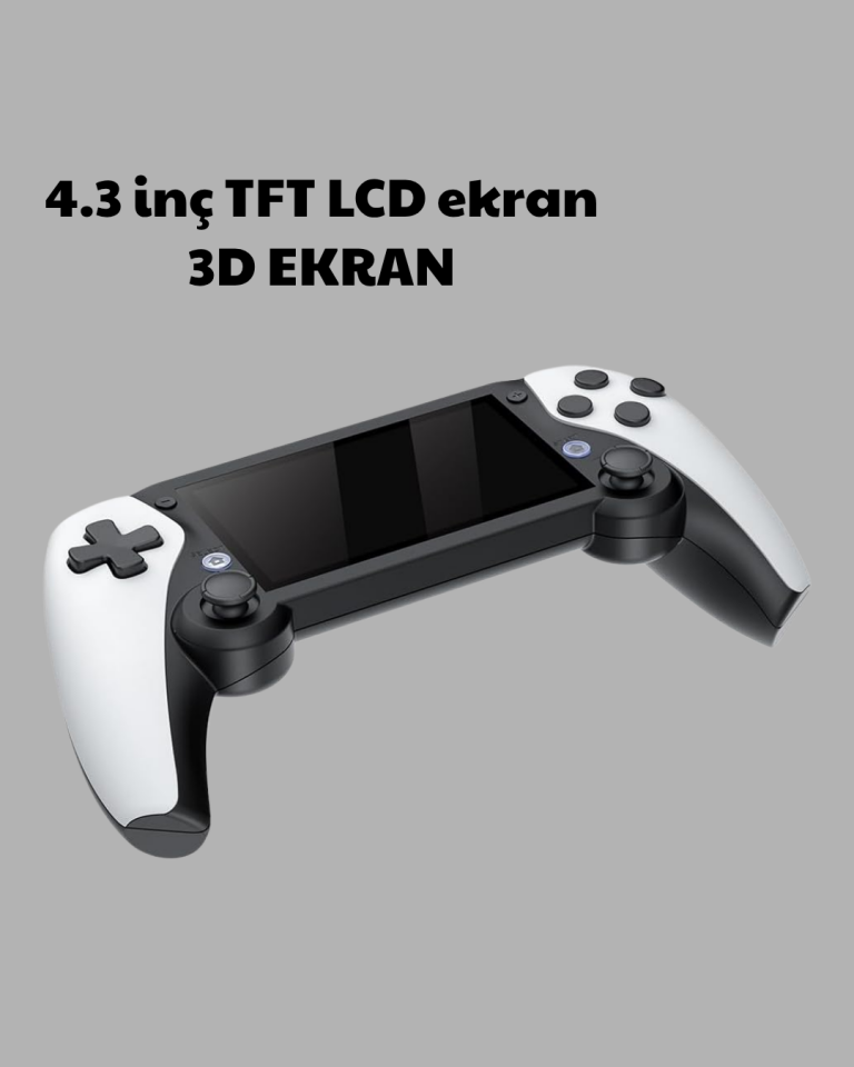 Taşınabilir 4.3” Ekranlı Retro Oyun Cihazı - Lisinya