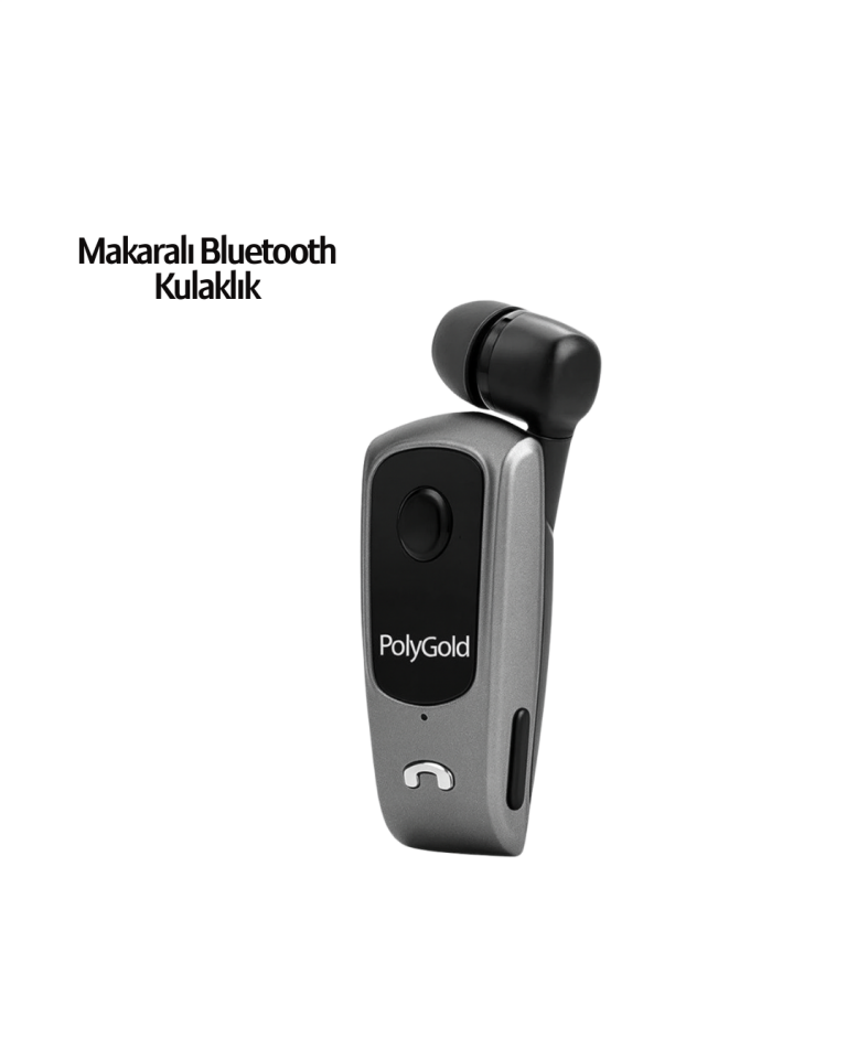 YamanHobi Klipsli Bluetooth Kulaklık Mikrofonlu Çift Cihaz Destekli