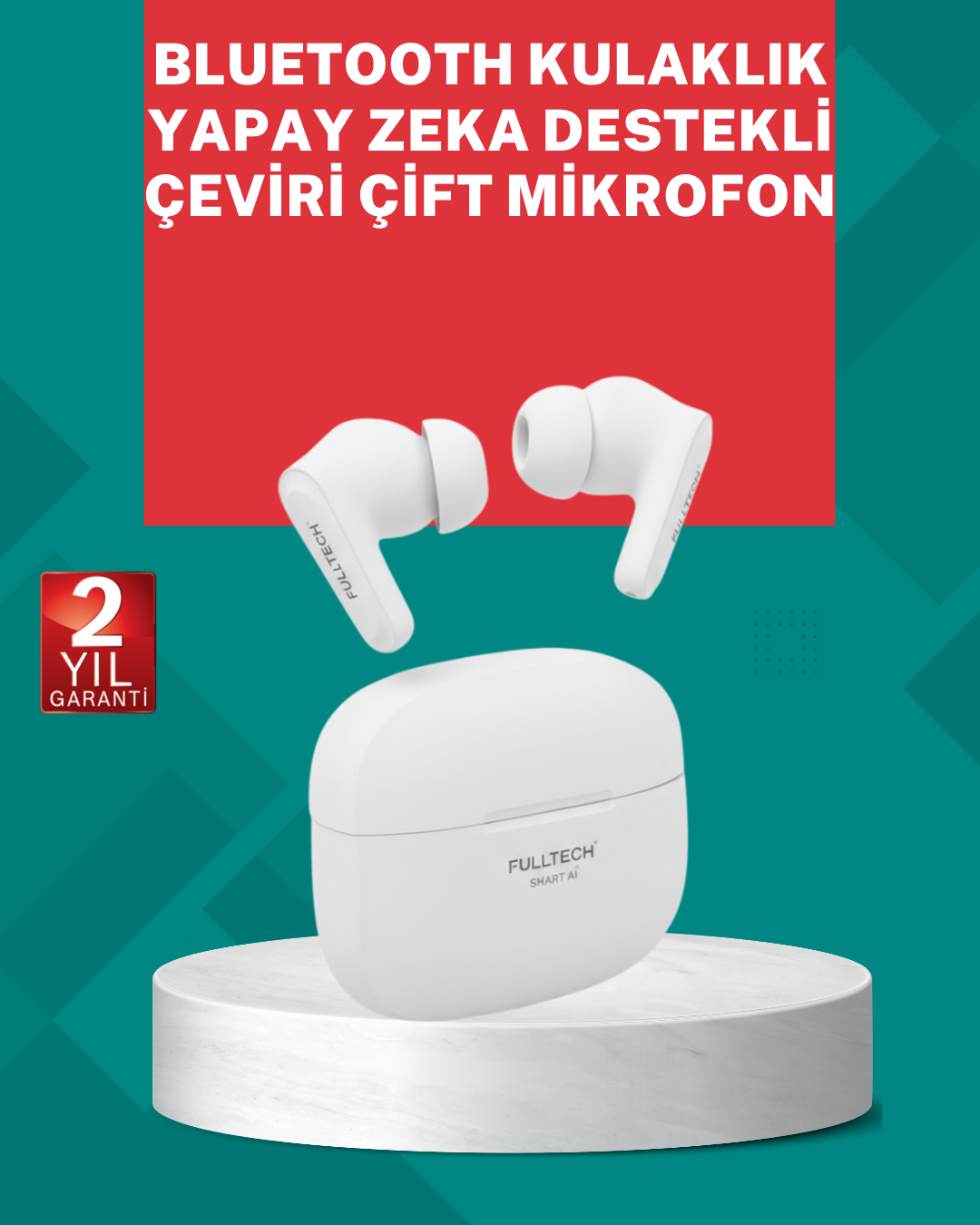 YamanHobi Bluetooth Çeviri Kulaklığı Uygulama Destekli Kablosuz Kulaklık