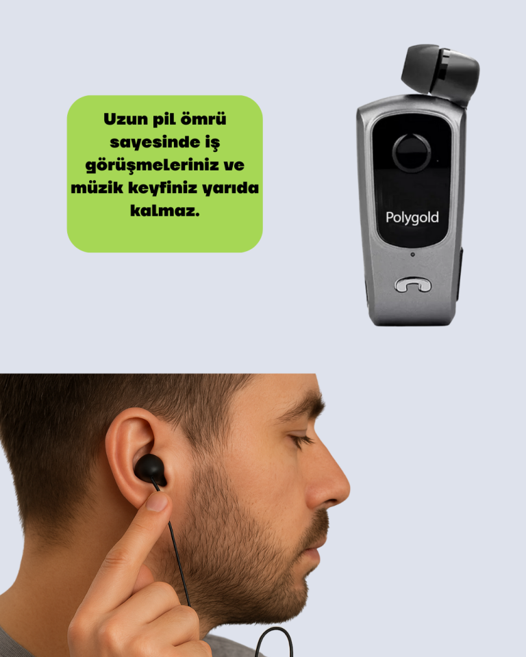 PG920 Klipsli Bluetooth Kulaklık - Lisinya