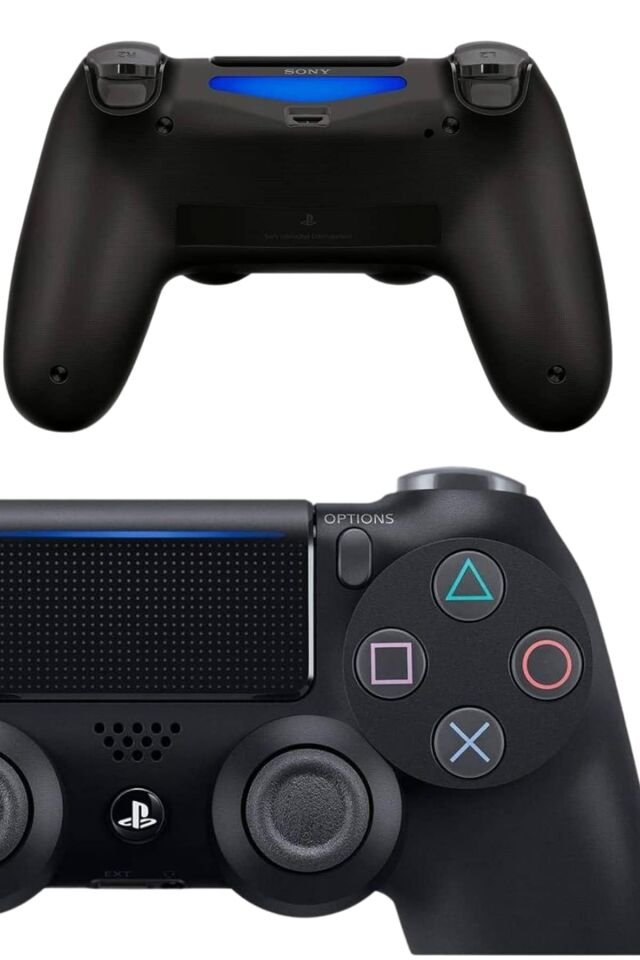 PS4 Joystick Oyun Kolu Titreşimli Uzun Pil Ömrü USB Şarj Kablolu - Lisinya