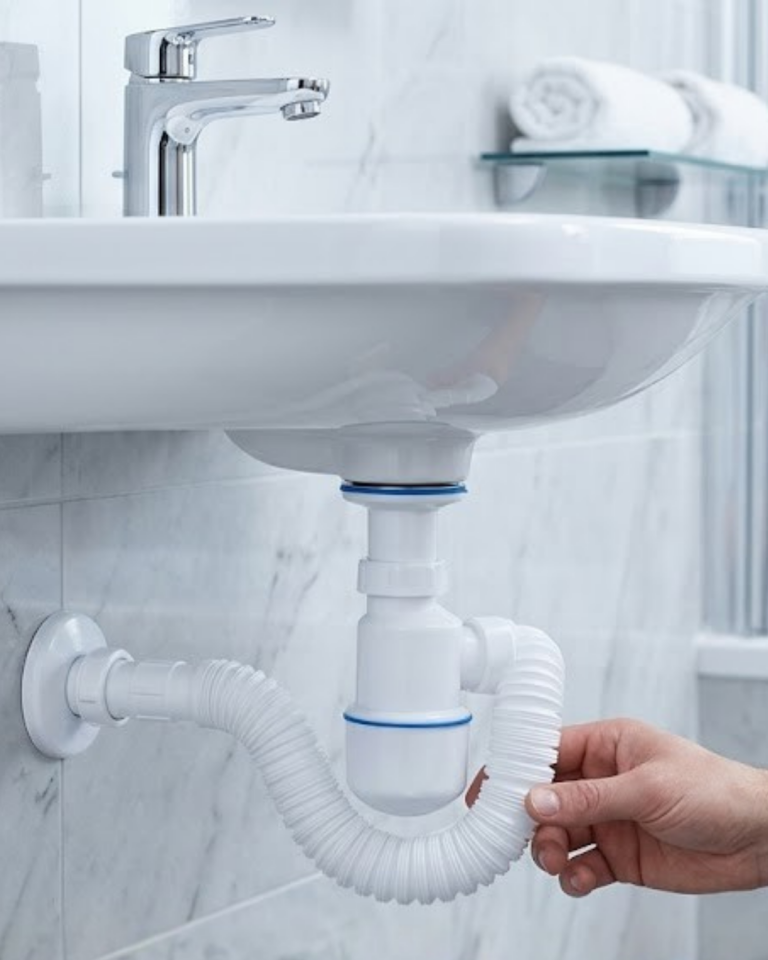 Lavabo Gider Borusu Esnek Hortumlu Sifon Seti Koku Önleyici Dayanıklı Tasarım - Lisinya