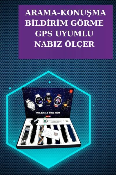 Gamer Kulaklık ve Çok Kordonlu Akıllı Saat Gürültü Önleyici GPS Desteği - Lisinya