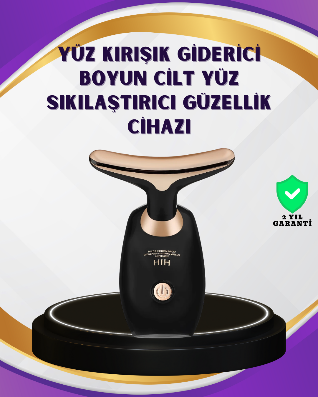 Cilt Bakımına Özel Masaj Aleti – Kompakt, Taşınabilir ve Sessiz Kullanım - Lisinya