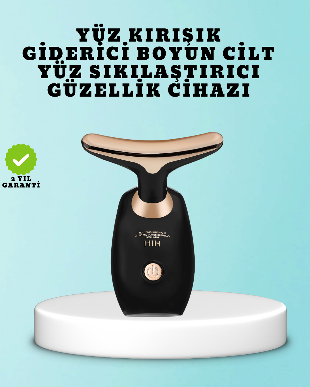 Cilt Sıkılaştırıcı Yüz Masaj Aleti – Işıltılı ve Pürüzsüz Bir Cilt İçin Özel Tasarım - Lisinya
