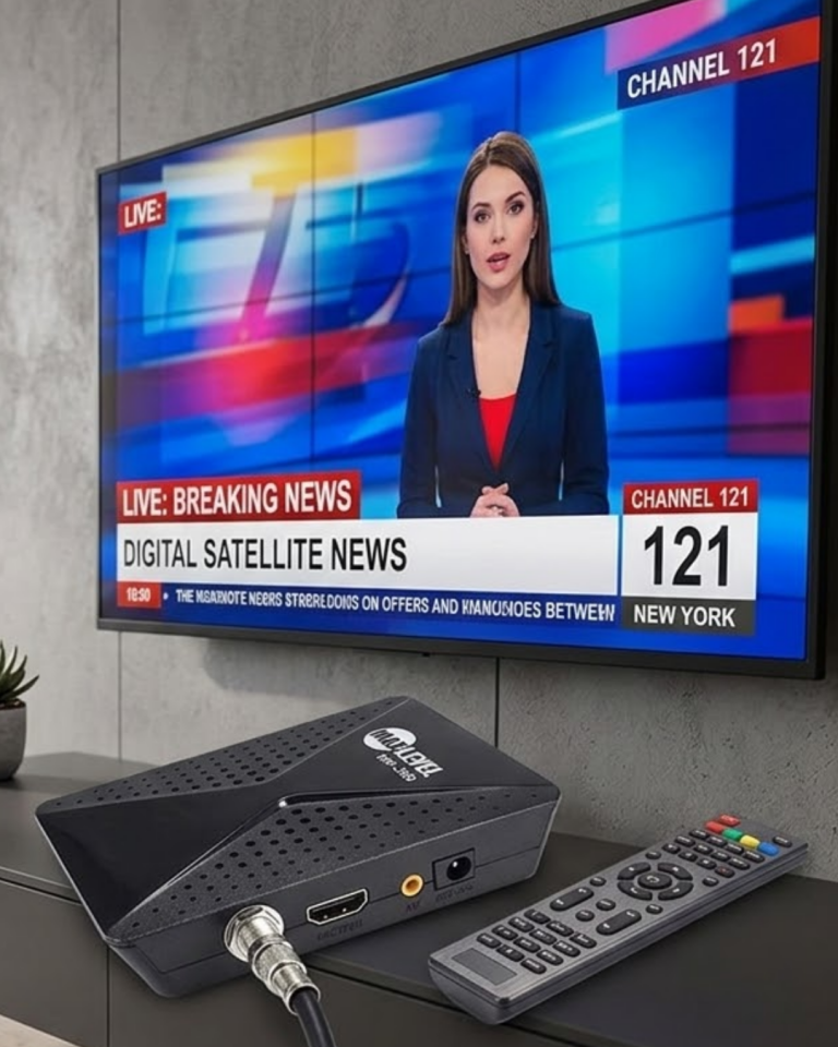 HD Uydu Alıcısı Full HD Görüntü HDMI USB WiFi Destekli - Lisinya