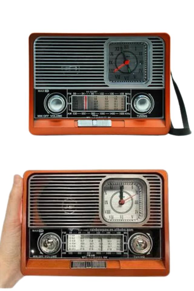 YamanHobi Nostaljik Radyo İthalatçı Garantili Kahverengi
