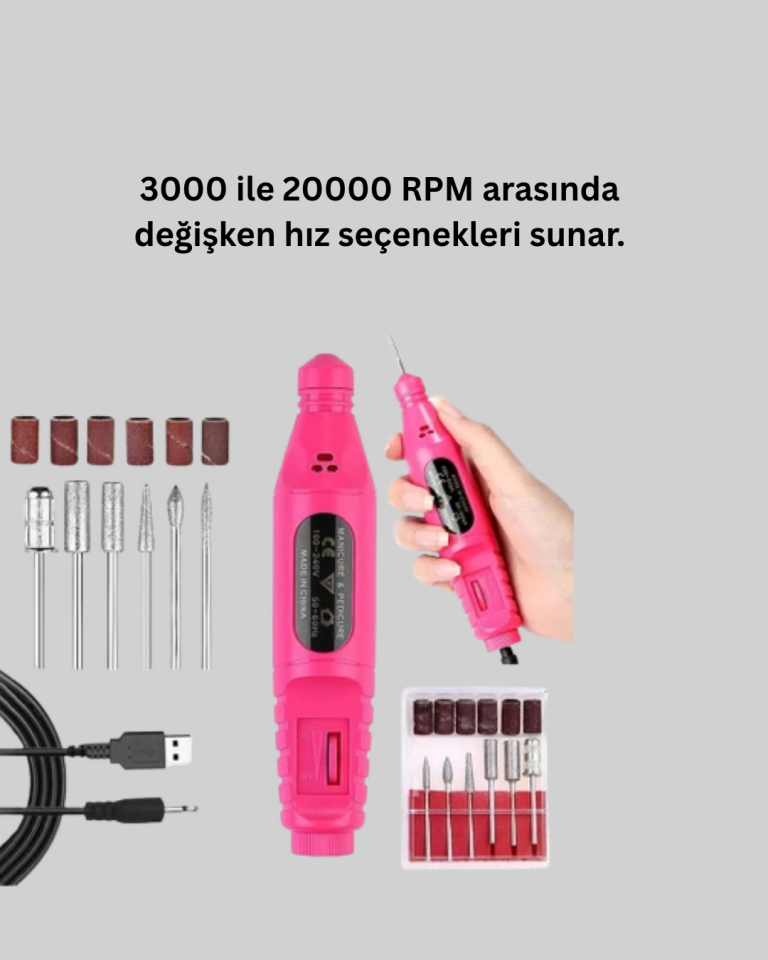 Ayarlanabilir Hızlı Tırnak Bakım Makinesi - Lisinya