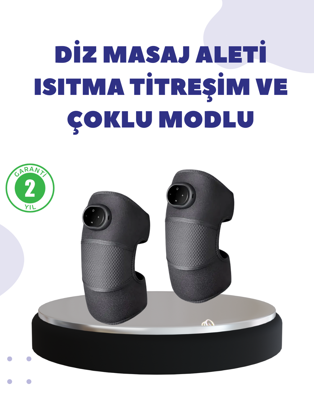 Diz ve Dirsek İçin Isıtmalı Masaj Dizlik Aparatı - Lisinya