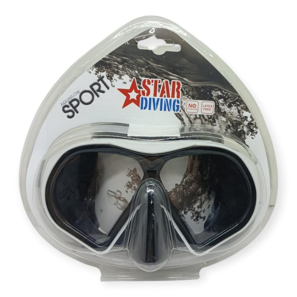 Star Diving Dalış Maskesi Yetişkin - 51703-BEYAZ (Lisinya)