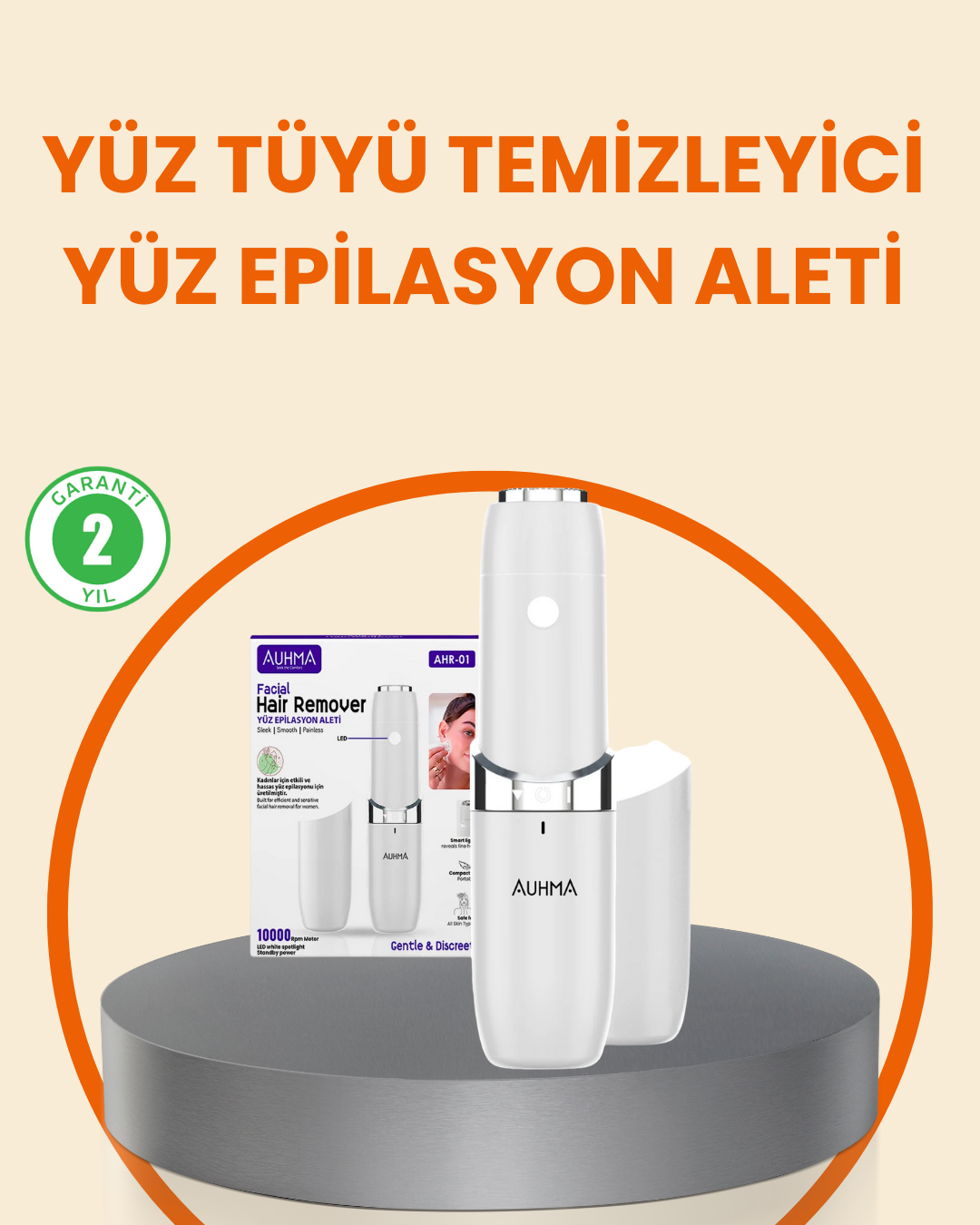 Ağrısız Yüz Tüy Temizleme Aleti Kompakt ve Sessiz Tasarım - Lisinya