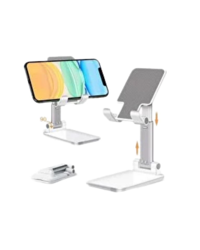 YamanHobi Katlanabilir Telefon Standı Ayarlanabilir Masaüstü Telefon Tutucu