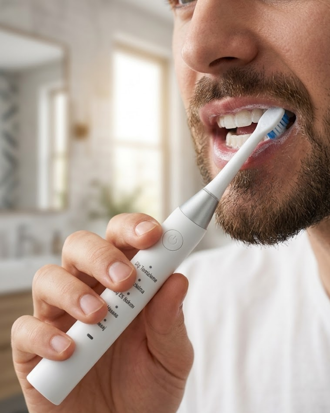 Sonic Diş Fırçası Derin Temizlik 21000 Titreşim ve 5 Farklı Mod - Lisinya